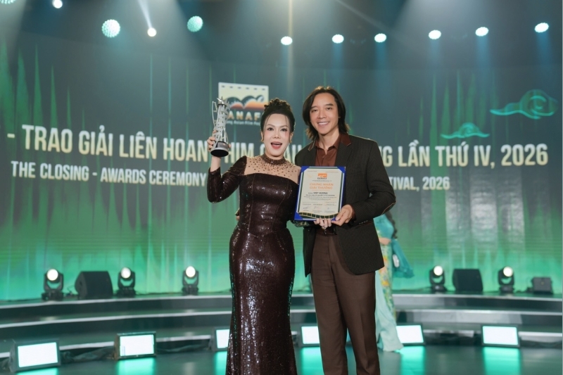 VIỆT HƯƠNG ĐẠT GIẢI NỮ DIỄN VIÊN CHÍNH XUẤT SẮC NHẤT TẠI LIÊN HOAN PHIM CHÂU Á ĐÀ NẴNG 2026