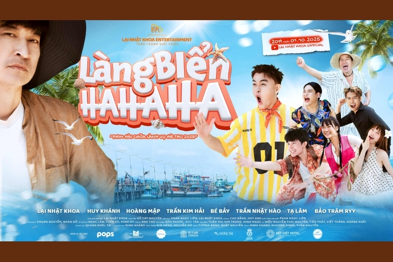 Ra mắt Webdrama “Làng biển hahaha” - Hành trình về làng, tìm lại chính mình giữa muối mặn và tiếng cười
