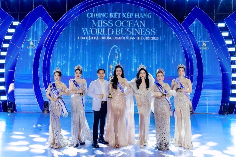 Vũ Thị Thanh Tâm đăng quang Miss Ocean World Business 2026 
