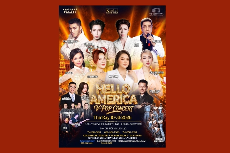 Khi “Song Phúc’- Ưng Hoàng Phúc và Đức Phúc “hẹn hò” nhau tại HELLO AMERICA V.POP CONCERT 