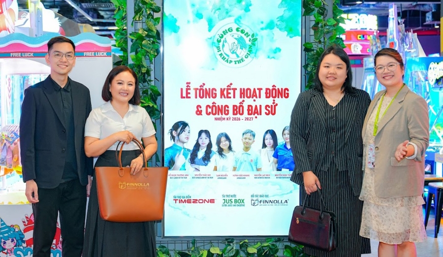 Cùng Con Đi Khắp Thế Gian tổng kết hoạt động nhiệm kỳ 2025-2026 & công bố đại sứ và các đối tác