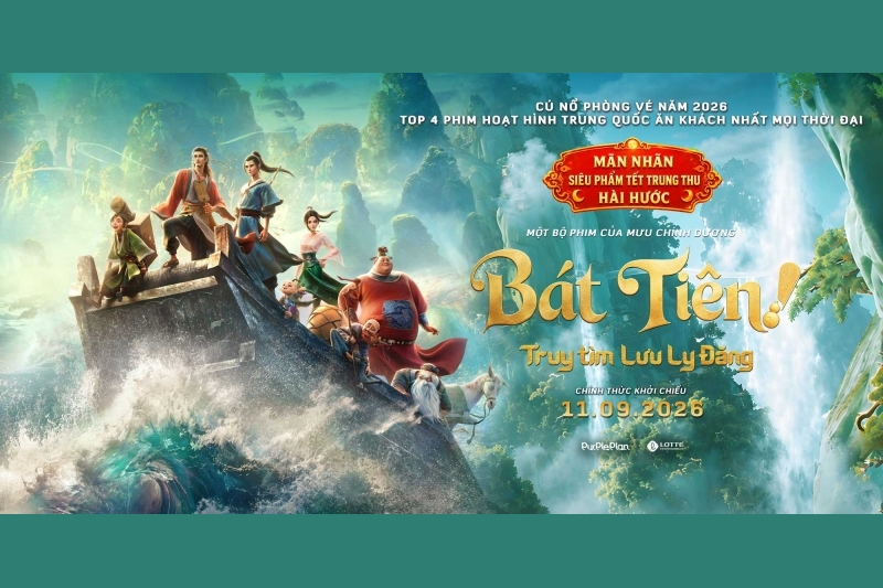 SIÊU PHẨM ‘BÁT TIÊN! TRUY TÌM LƯU LY ĐĂNG’ GÂY SỐT VỚI CUỘC CHIẾN CHỐN BỒNG LAI TUYỆT ĐỐI GIẢI TRÍ
