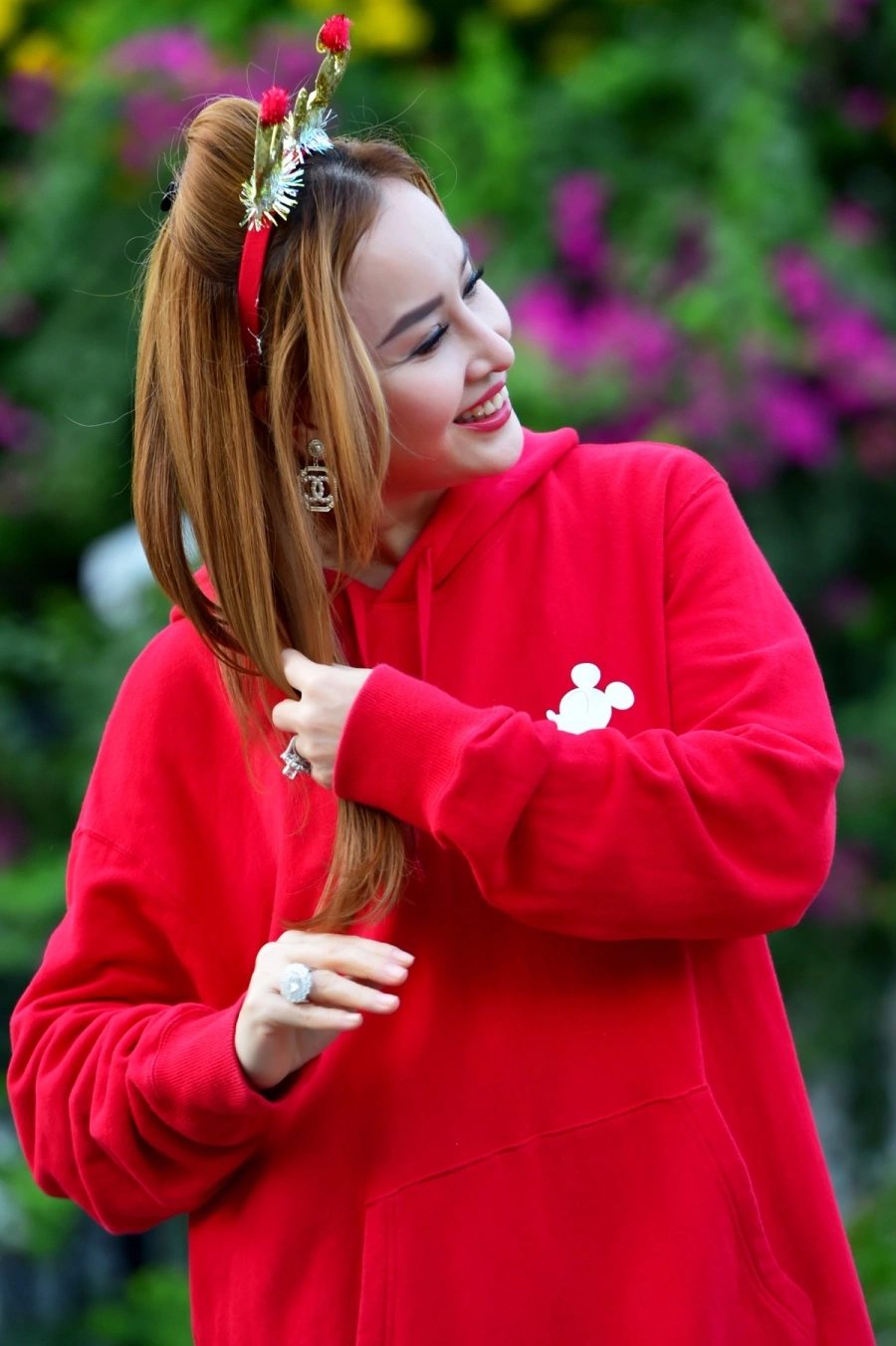 Jenny Nguyễn vui đón giáng sinh cùng gia đình