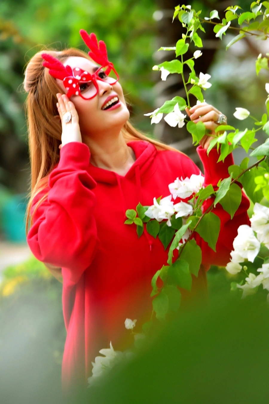 Jenny Nguyễn vui đón giáng sinh cùng gia đình