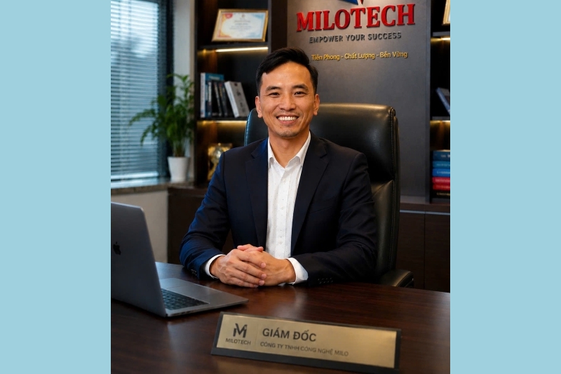 Giám đốc Milotech Lê Quang Long: Khởi đầu từ niềm tin, thành công bằng bản lĩnh chinh phục thị trường