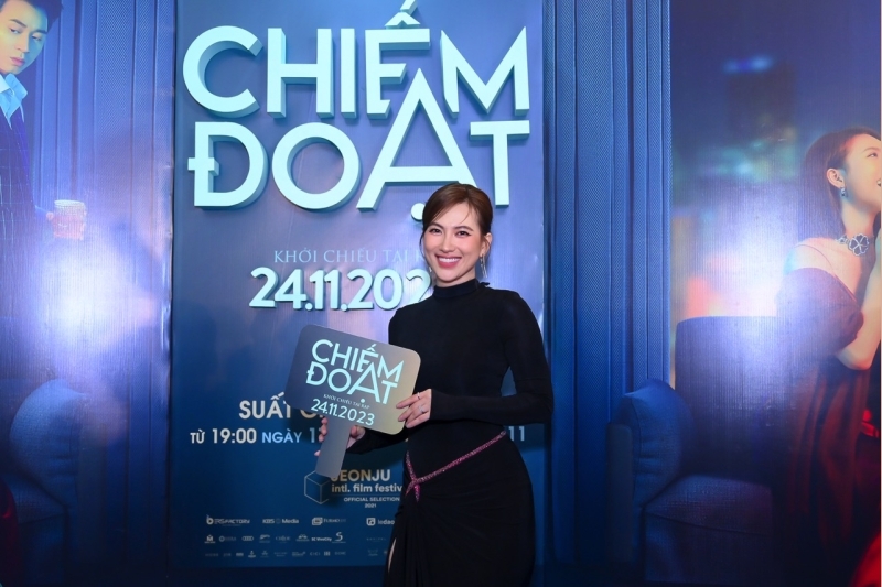 Dàn sao Việt nổi bật trên thảm đỏ công chiếu bộ phim “Chiếm đoạt” 
