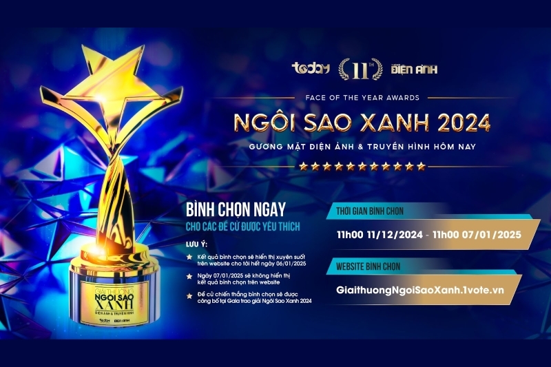 Ngôi Sao Xanh 2024 mở cổng bình chọn: Nghệ sĩ và FC đều đã sẵn sàng!